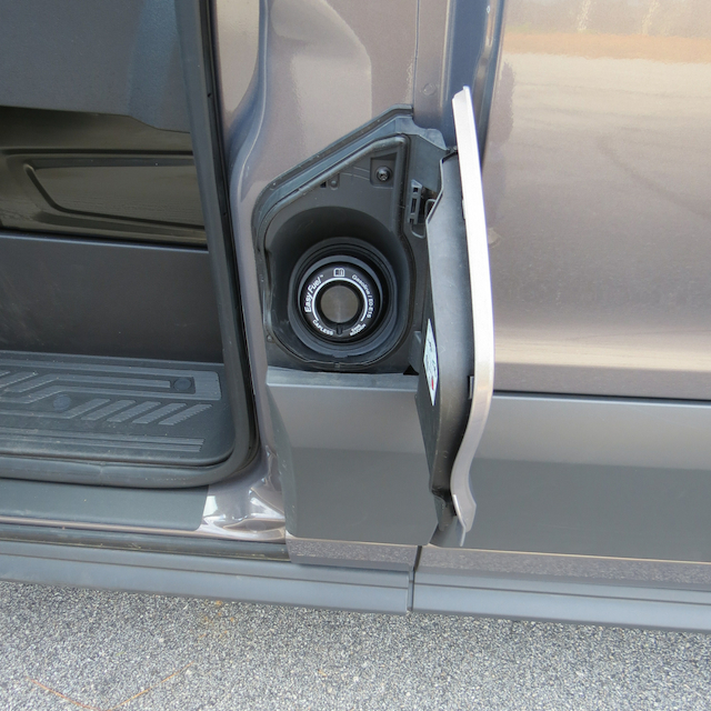 2016 ford transit gas door
