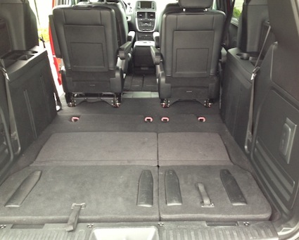 minivans with stow and go seats 