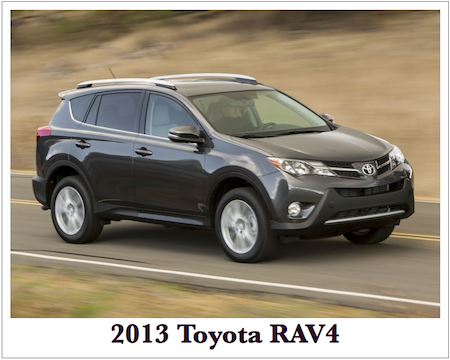 Auto Industry: 2013 Toyota RAV4