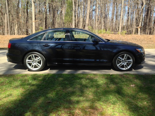 2014 Audi A6.