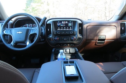 Chevrolet Silverado infotainment system technology