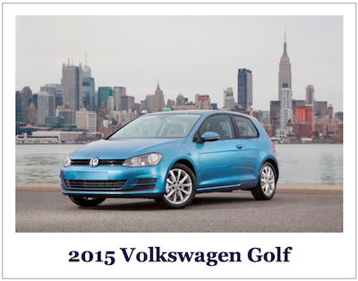 Auto Industry: 2015 Volkswagen Golf