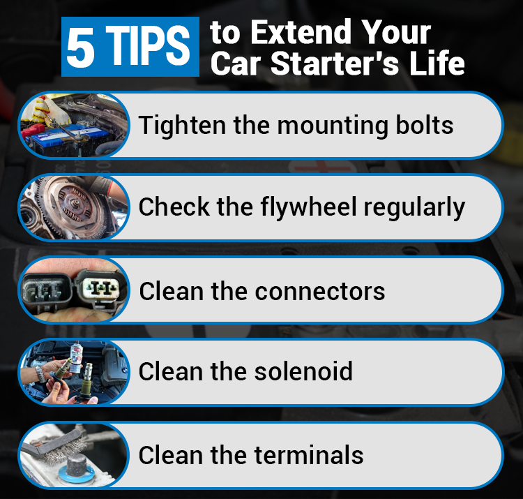 5 Tips to Extend Your Car Starter's Life