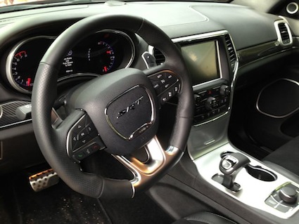 Jeep Grand Cherokee SRT dashboard