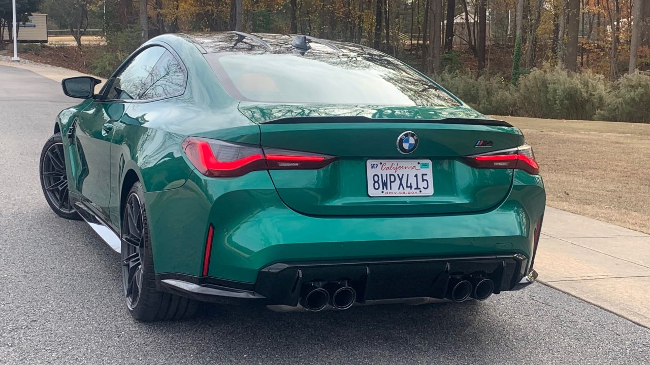 2022 BMW M4 Competition rear