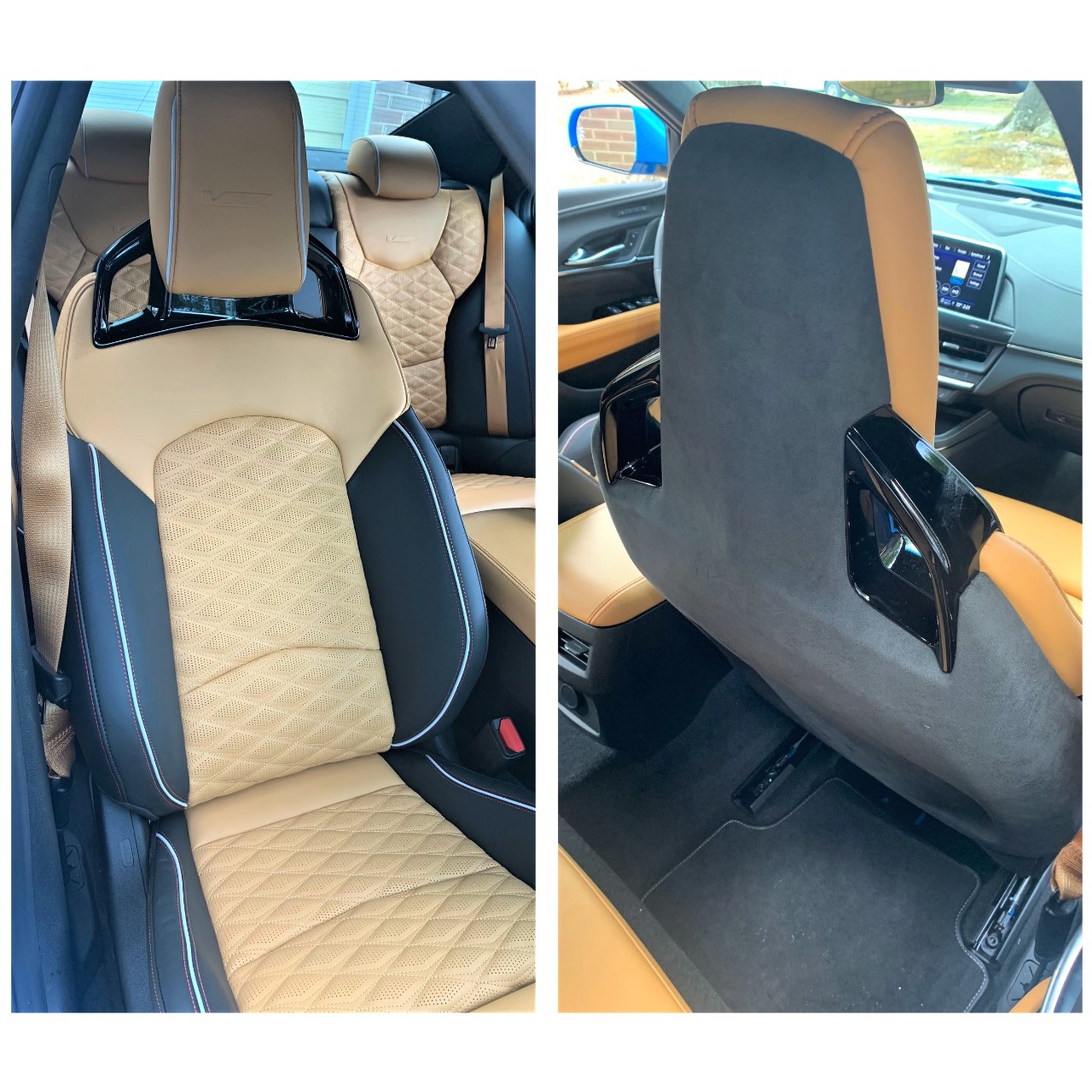 2022 Cadillac CT4 V-Series Blackwing performance seats