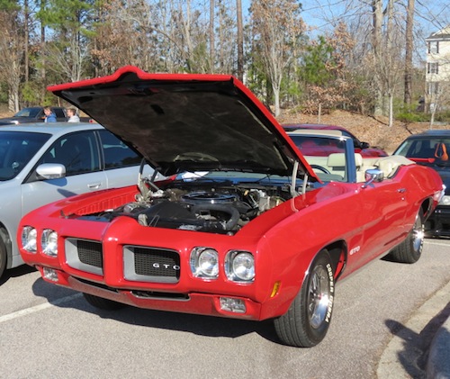 Cars and Coffee Raleigh: Pontiac GTO Convertible