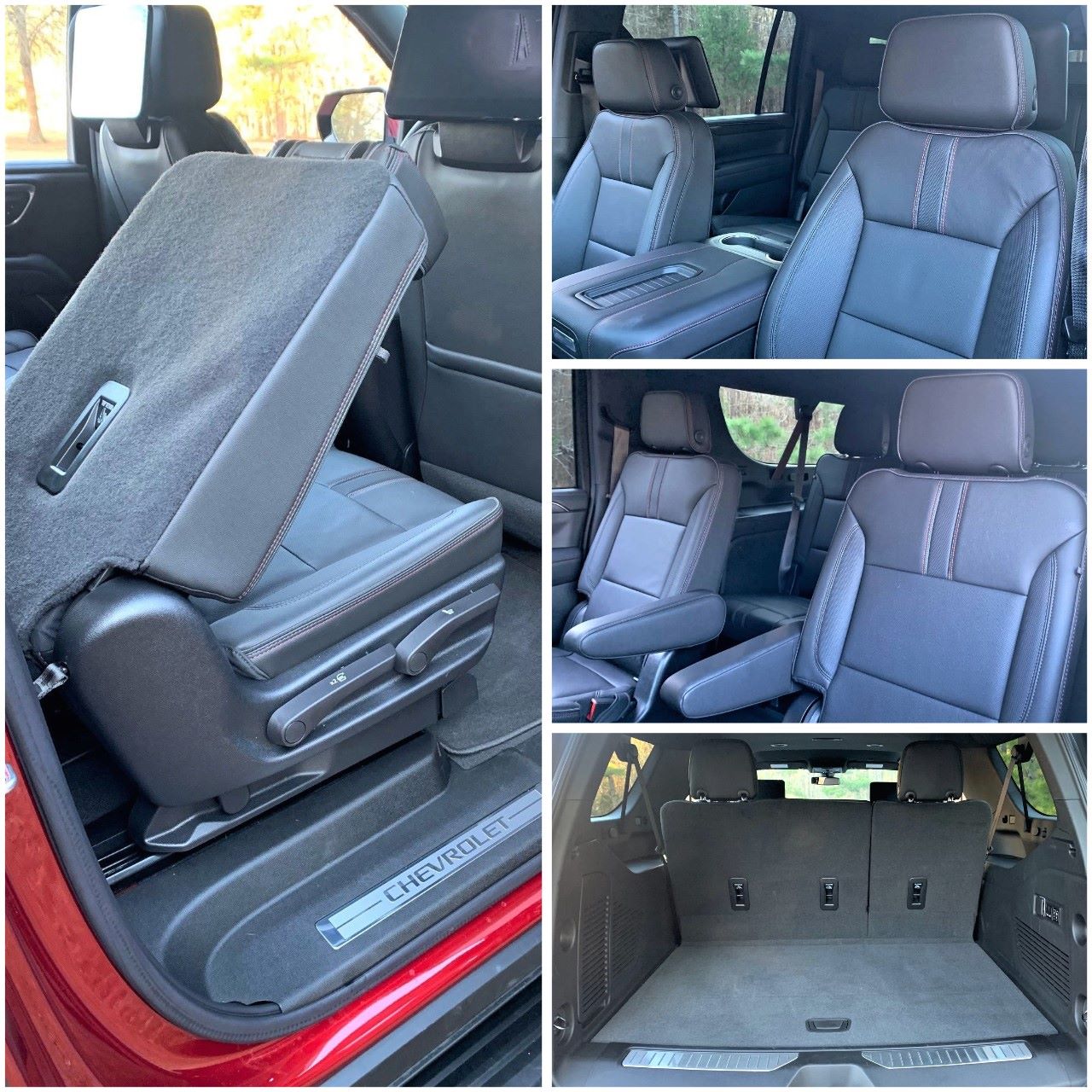 2022 Chevrolet Suburban RST interior