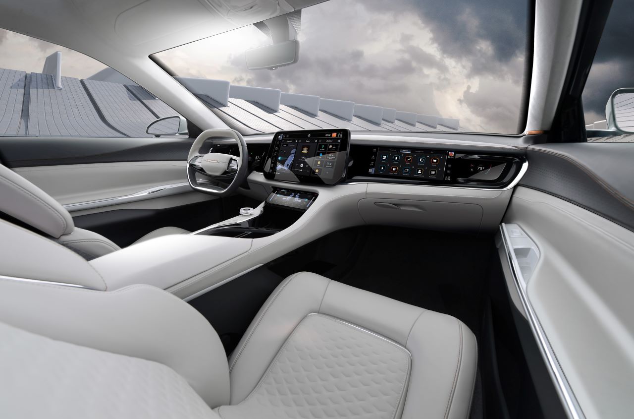 Chrysler Airflow Concept dashboard