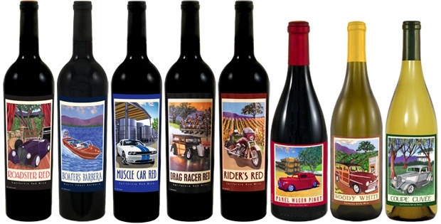 classic car wines