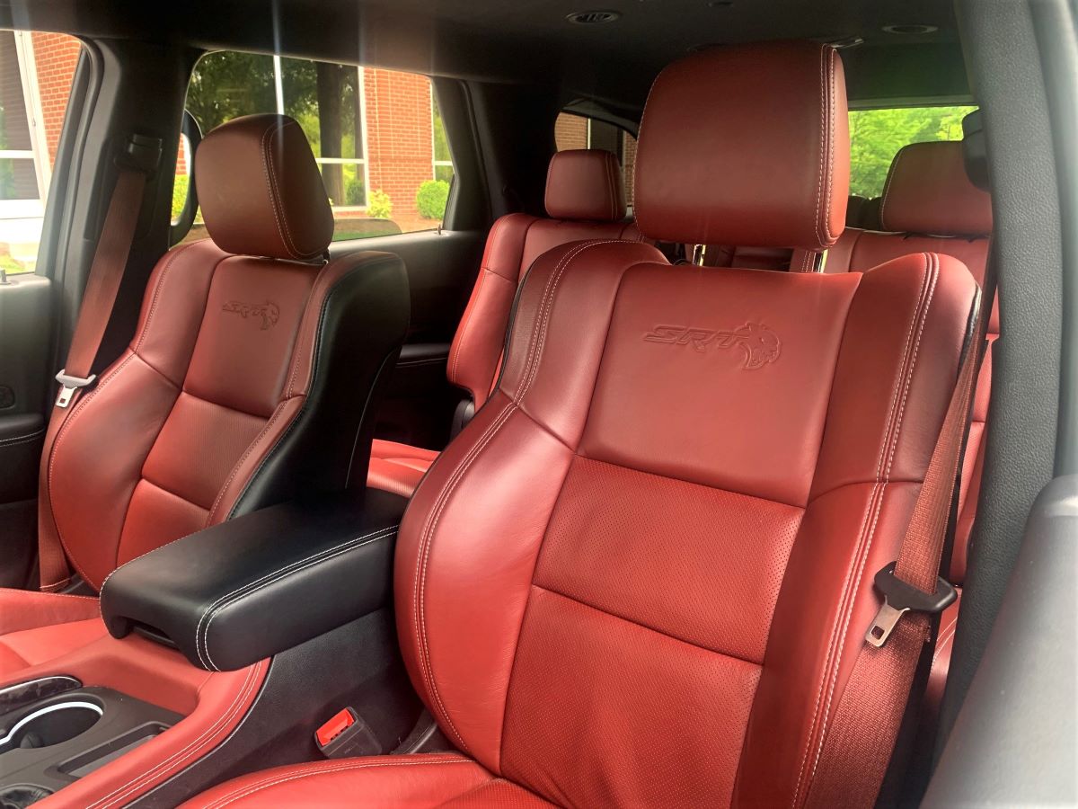 2021 Dodge Durango SRT Hellcat front seats