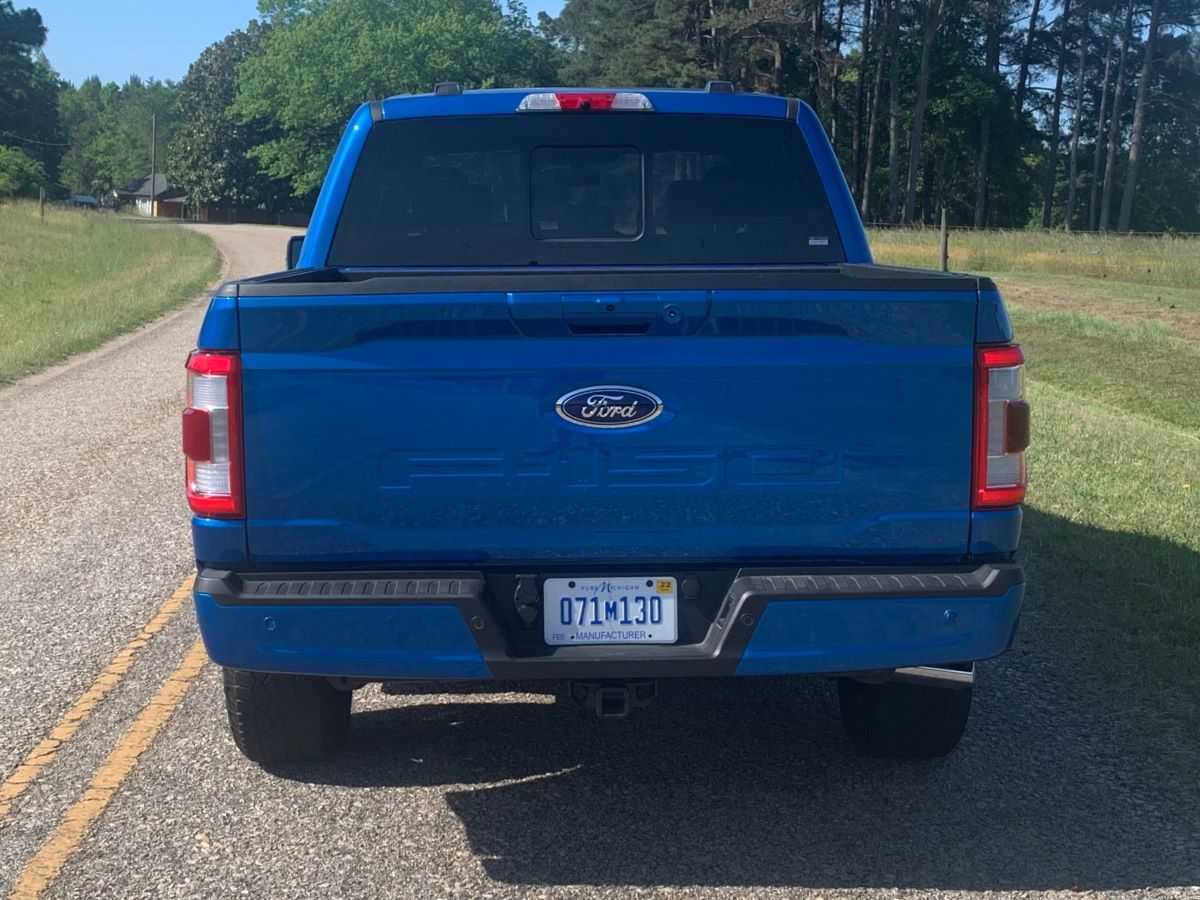 2021 Ford F-150 Hybrid Tailgate up