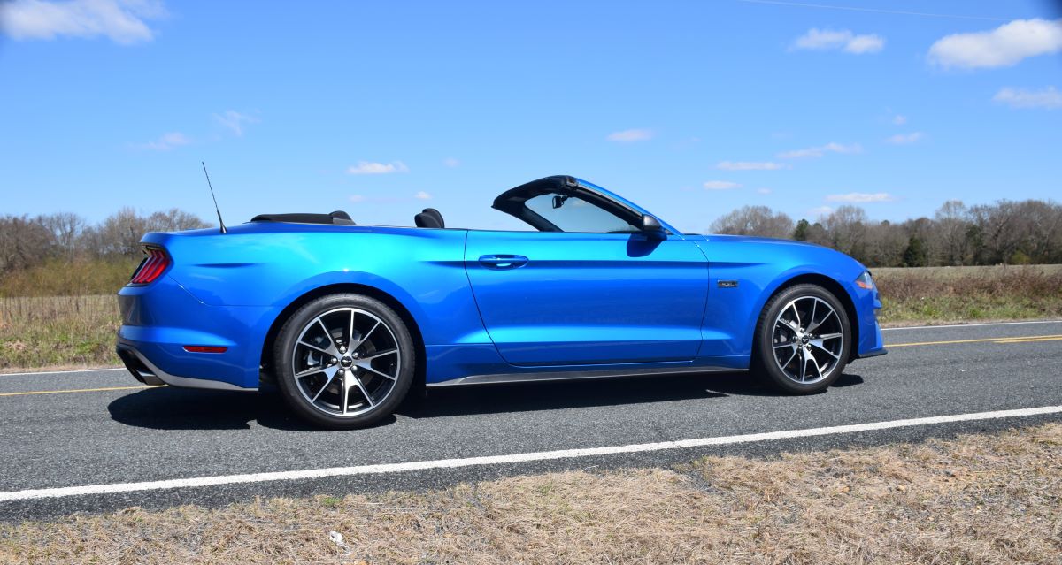 Ford Mustang Convertible profile
