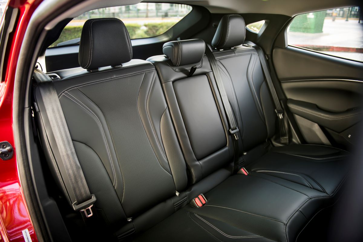 2021 Ford Mustang Mach-E rear seat