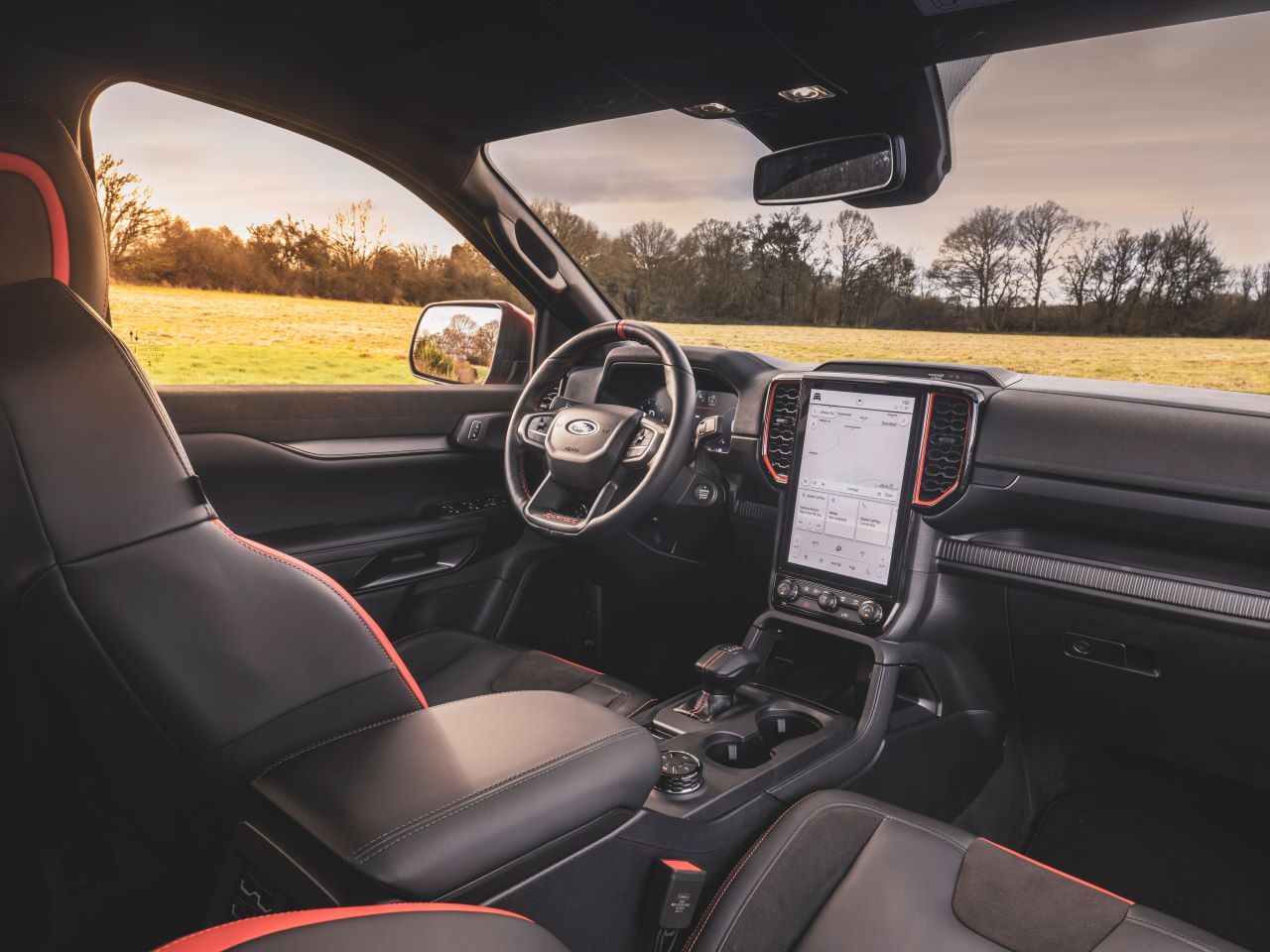 Ford Ranger Raptor Console