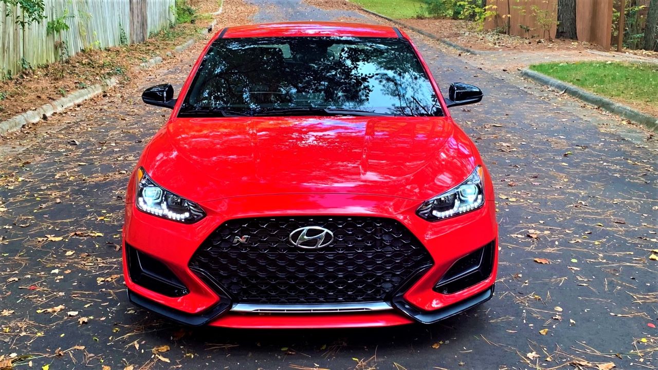 2022 Hyundai Veloster N front view