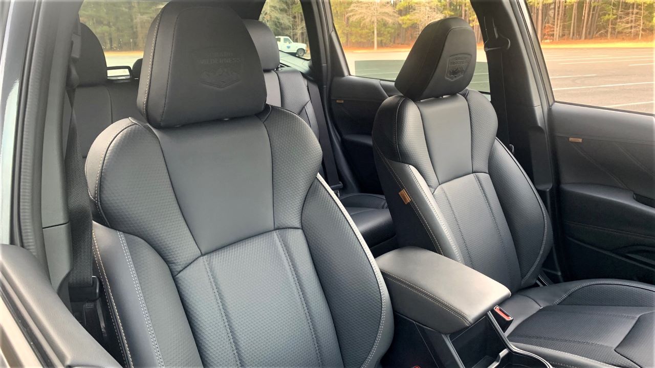 2022 Subaru Forester Wilderness front seats