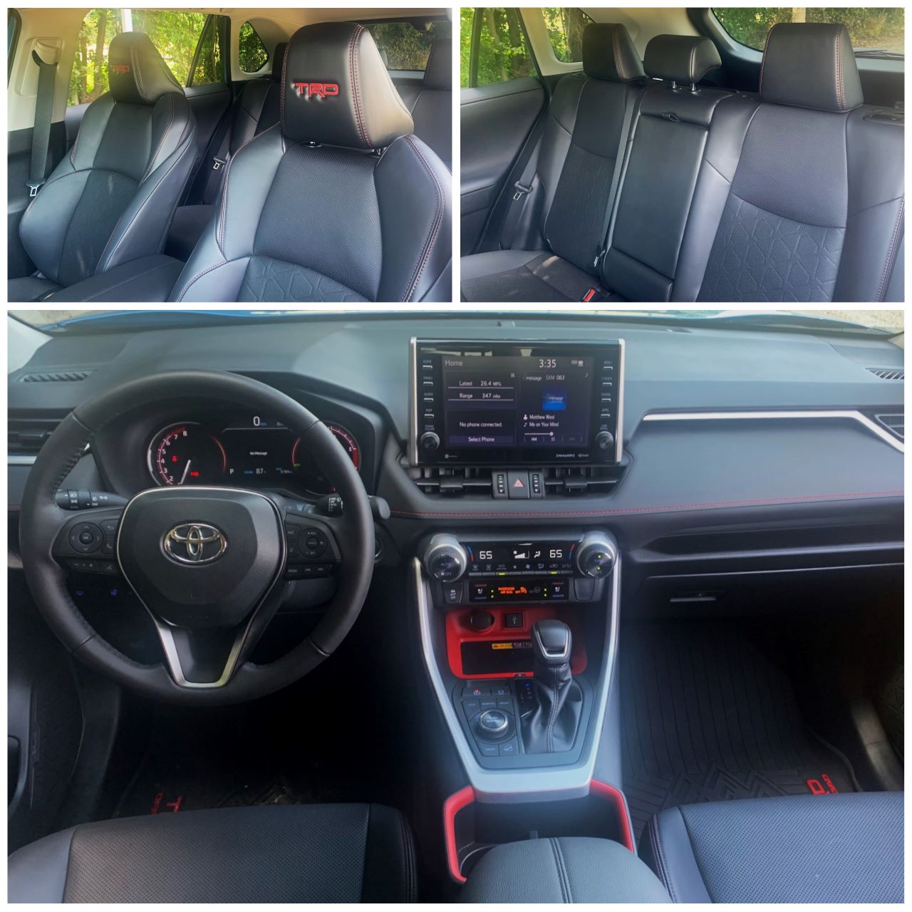 2022 Toyota RAV4 Off-Road interior