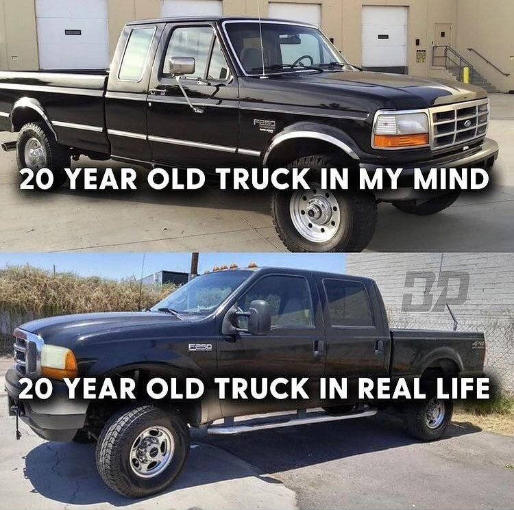 20 year old truck