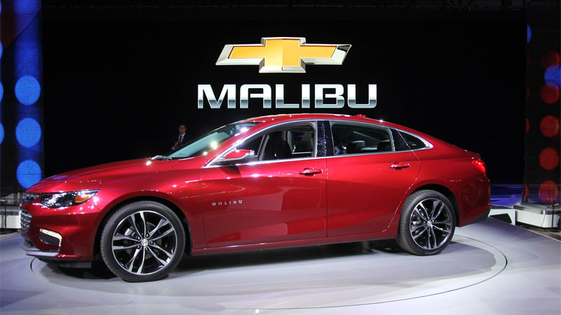 2015 NY auto show Chevy Malibu