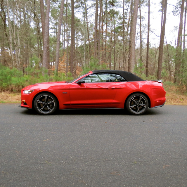 2016 Ford Mustang GT Convertible.
