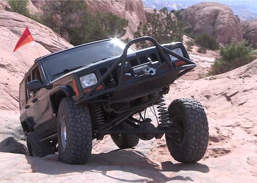 rock crawling Jeep
