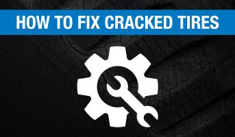 fix cracked tire