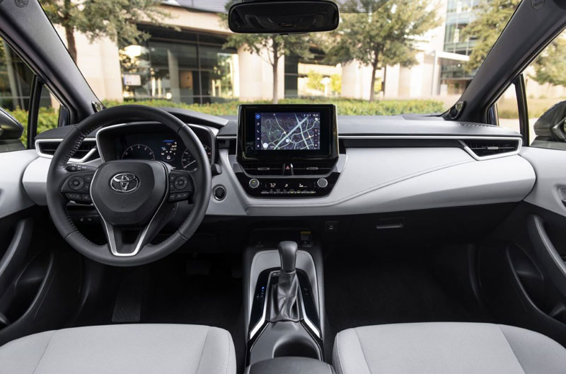 2023 Toyota Corolla interior