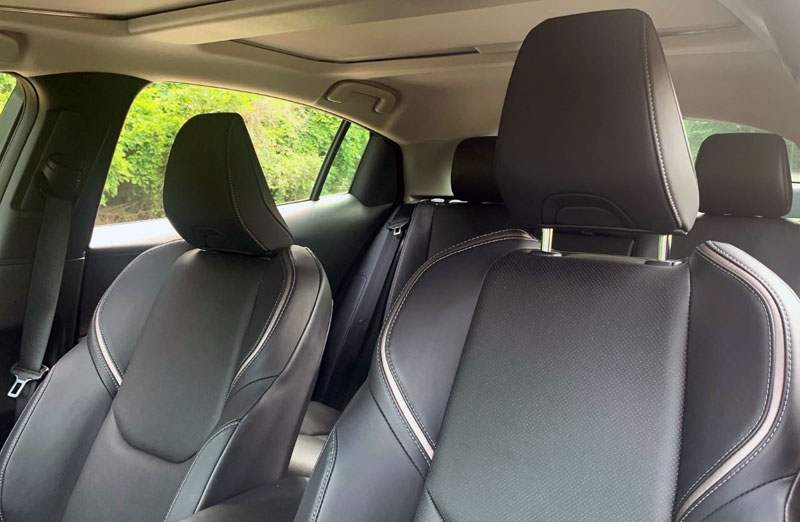 2023 Toyota Prius seats