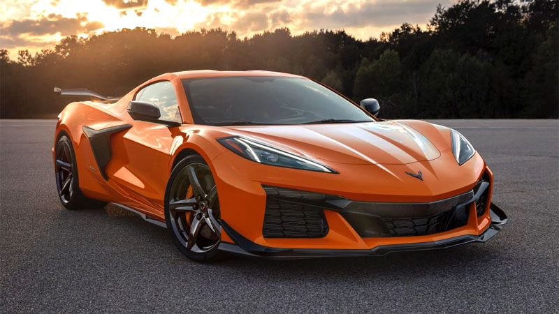 2023 Corvette Z06 orange