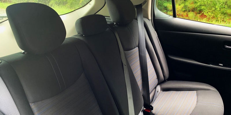 2023 Nissan Leaf rear seats