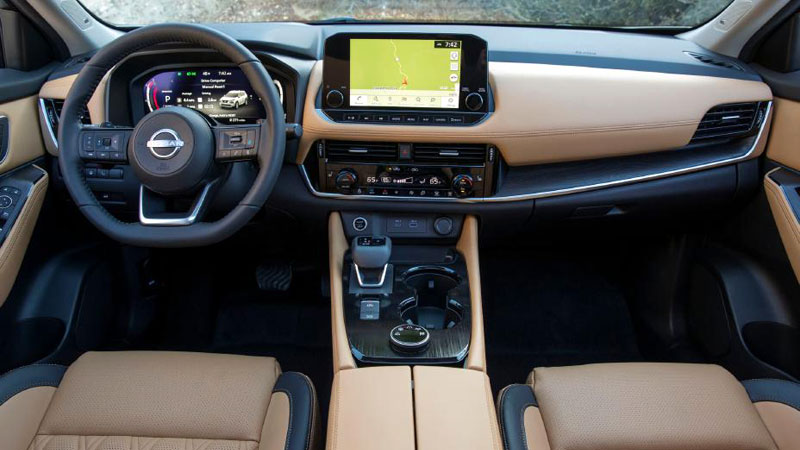 2023 Nissan Rogue interior