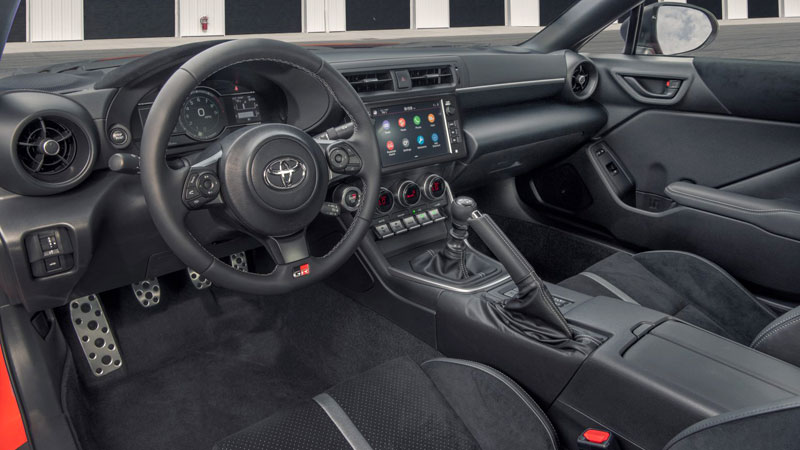 2023 Toyota GR86 interior