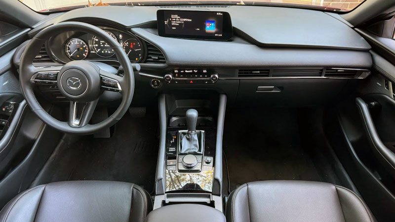 2024 Mazda3 interior