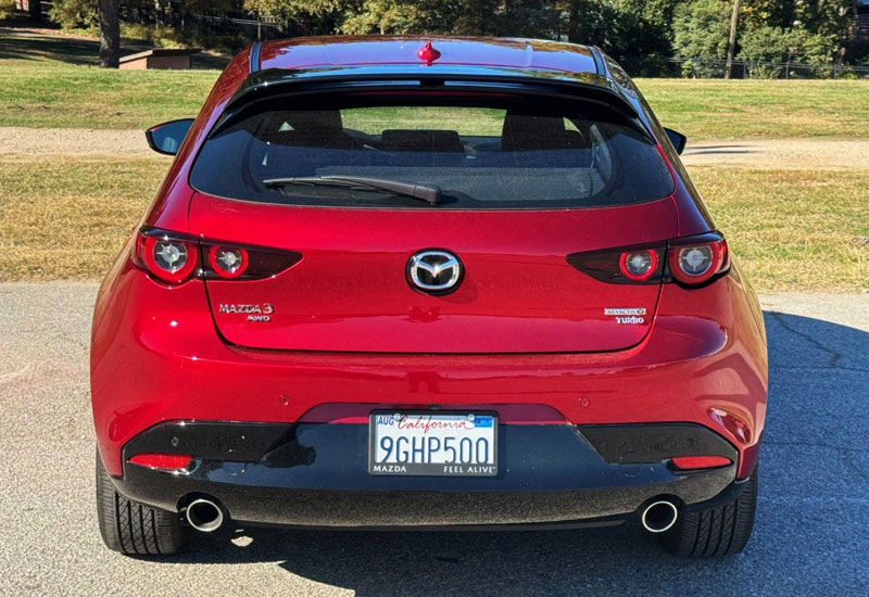 2024 Mazda3 rear