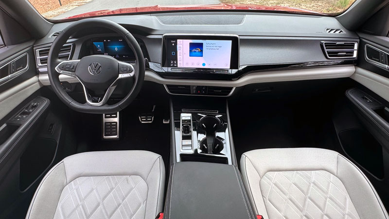 2024 Volkswagen Atlas Cross Sport rear interior