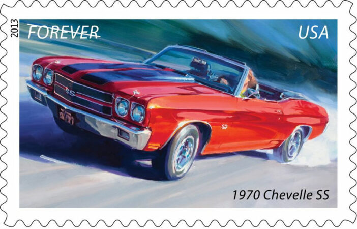 Chevelle SS stamp