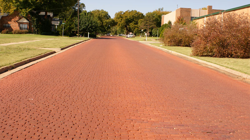 brick road