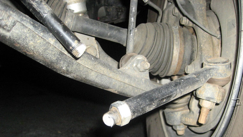 Chevy Broken Tie Rods