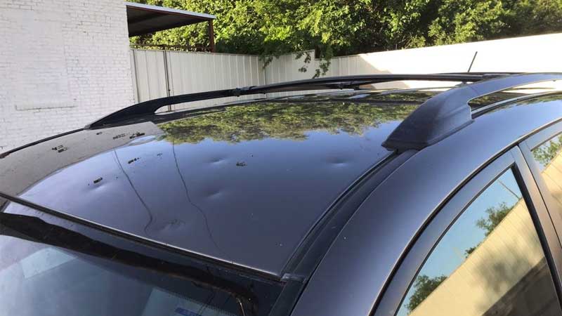 car hail damage