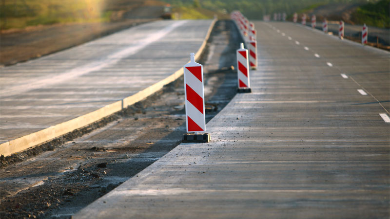 concrete road