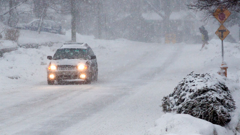 driving in winter