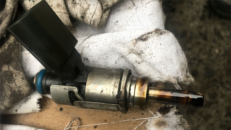 faulty fuel injector