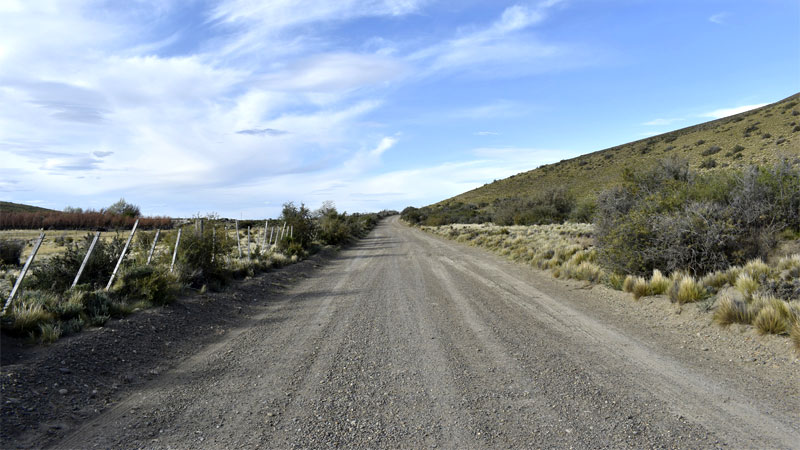 gravel road