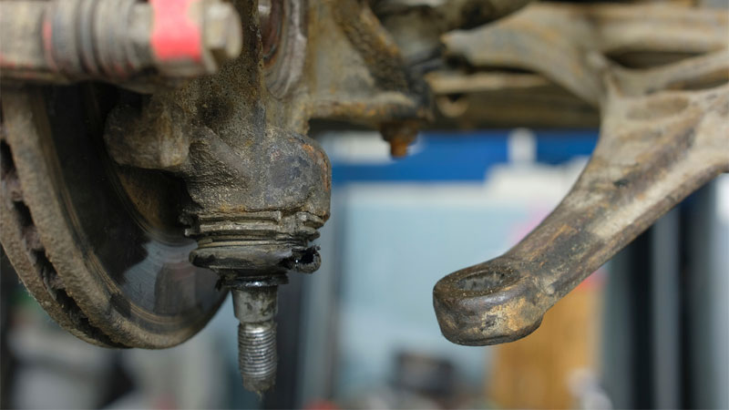 What goes wrong with a control arm?